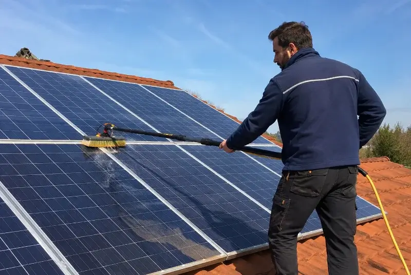 Nettoyage et entretien de panneaux solaires à Solaure en Diois